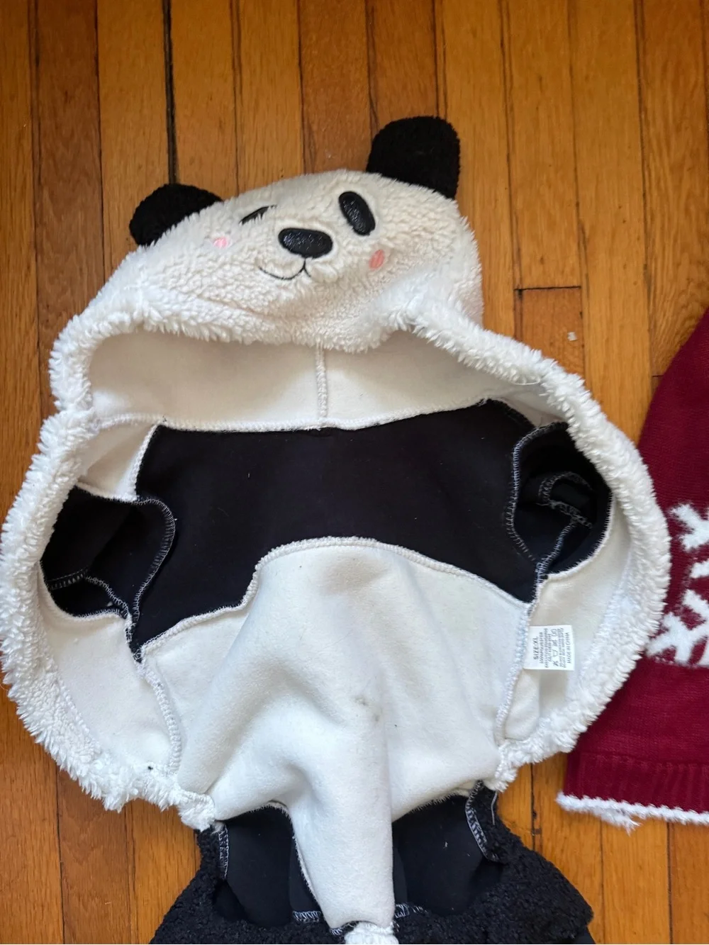 Dog Sweater Bundle - M, L & XL Red Buffalo Plaid & Snowflake Knit